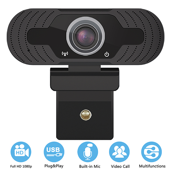 1080P 30fps Manual Focus CMOS PC USB webcam build in mic usb free driver